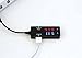 Soondar USB Power Meter with Two USB Ports for Charging and Data Sync, Dual Bright LED Display for Concurrent Real-time USB Current and Voltage Monitor for iPhone iPad Galaxy Smartphone