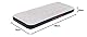 High 40032 Peak Unisex Single Luftbett, mit Anti-Rutsch Funktion, atmungsaktiv, robust, Oberseite,weich, für Indoor Indoor und Outdoor, hellgrau/dunkelgrau, 185 x 74 x 20 cm