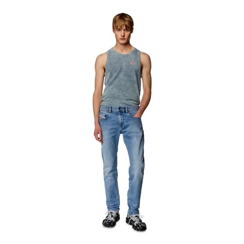 Image of Diesel Mens 2019 D-strukt | Medium waist slim fit with stretch denim comfort