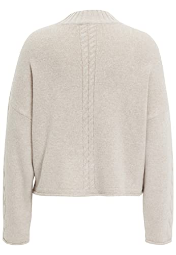 Tamaris Damen BALJE Pullover, Tapioca, 38