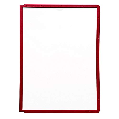 Durable Showtas A4 Sherpa rood/ds 2x5