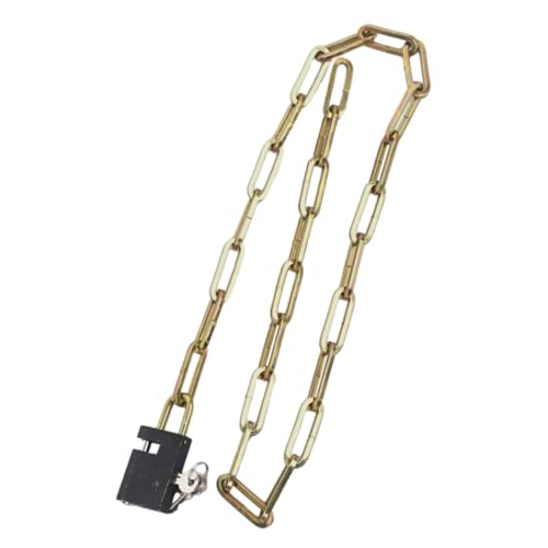 Gogogmee Outdoor Bike Lock with Keys Chain Lock for Bike for Helmets Luggage Heavy Duty Security for Cycling and Travel Supplies