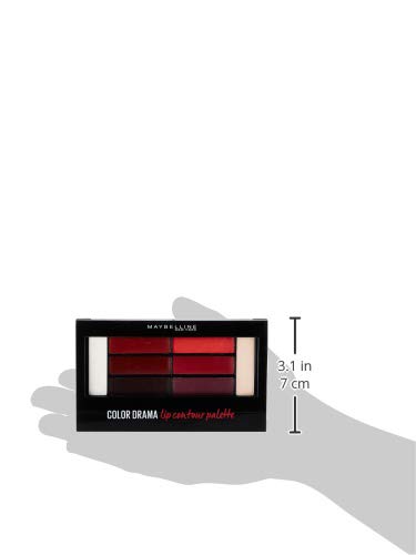 Maybelline Color Drama Lip Contour Palette 02 Crimson - vue 8