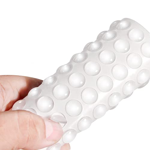 Topes de goma transparentes para silenciar cajones y proteger armarios de cocina 2