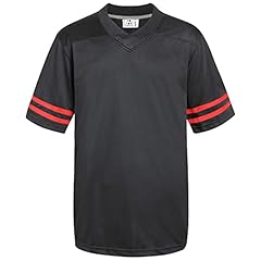 Red Stripes Black Jersey