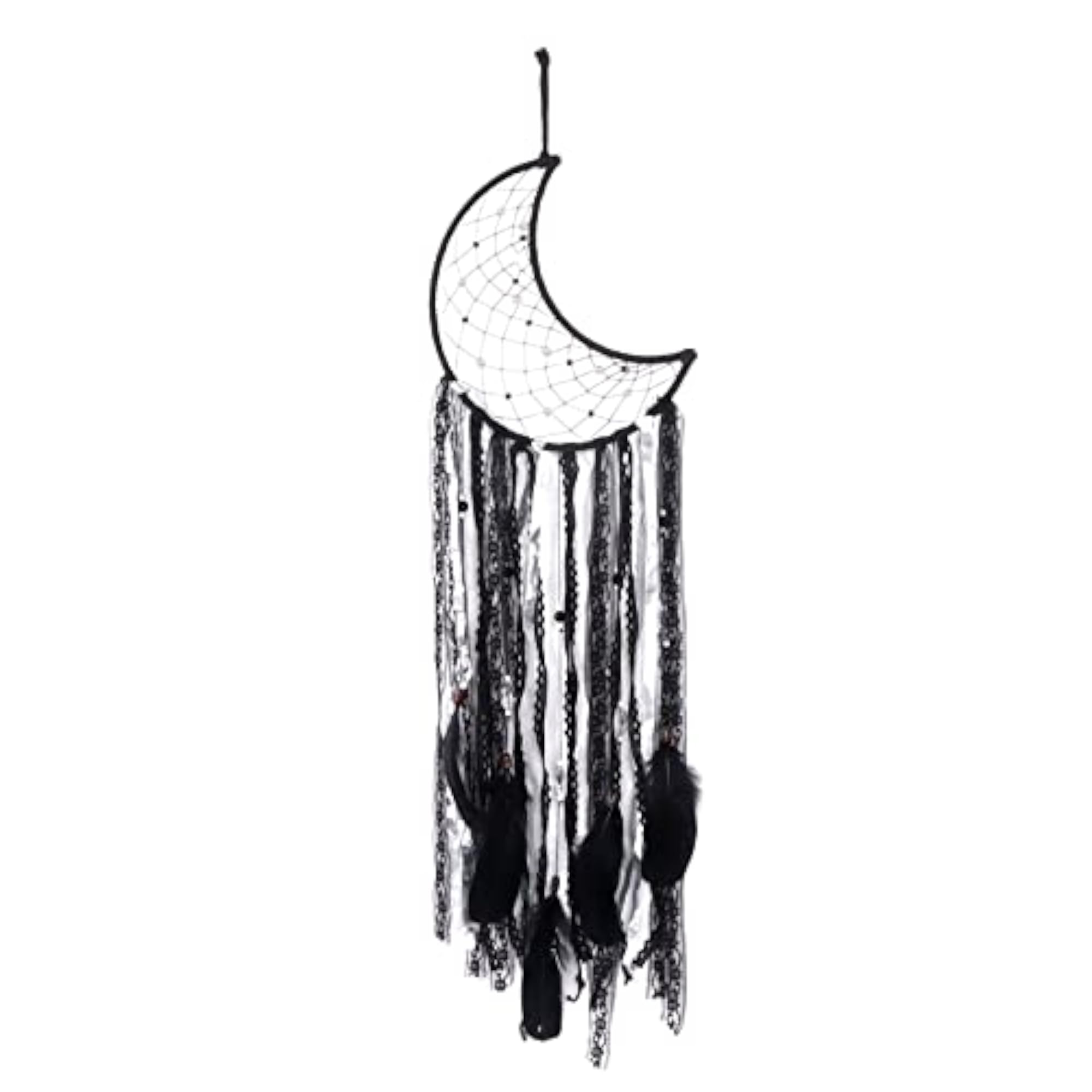 Moon Dream Catcher Handmade Eco-Friendly Decor