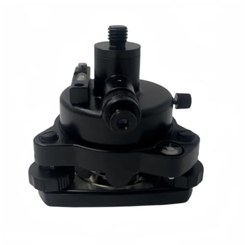 Black Tribrach and Optical Plummet Rotating Adapter for Prisms GPS 5/8