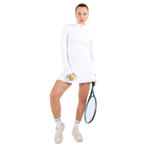 Image of YITTY Active Women's Ultraluxe Full Zip Jacket, Athleisure, 4-Way-Stretch, Thumbholes
