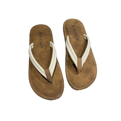 Bathroom Slippers, Women's Summer Flip-Flop Sandals - Comfortable Soft-Soled Casual Fashion for Living Room/Pool/Beach/SPA/Public Showers - Main Image