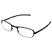 Produktbild Lesebrillen faltbar, Tragbare Clip Nase Lesebrille Presbyopie Brille Folding Schlüsselanhänger Fall, Unisex tragbare leichte faltbare ultradünne schwarz lesen Presbyopie Brille(2.5)