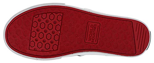 World Industries Mens Wallie Canvas Upper Skate Shoes, Black/White, 7.5 #TOP4