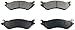 DuraGo BP702 C Front Ceramic Brake Pad