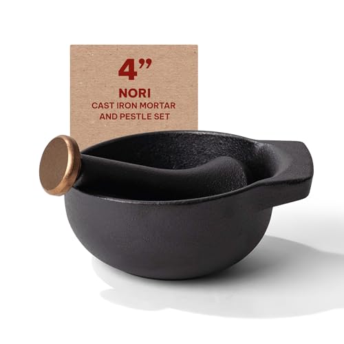 Alva Nori Mörser und Stößel-Set, 10,2 cm