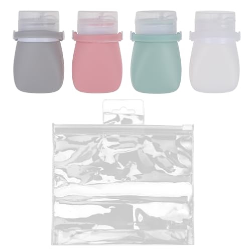 NIYANGLE �V���R���l�ߑւ��{�g�� �g���x���T�C�Y �X�N�C�[�Y�{�g�� �y�ʌg�їp �g���x���p�V�����v�[�e�� �N���[�����[�V�������[ ���s�p�g�C���^���[�{�g�� �֗��Ȑ��ʗp�i