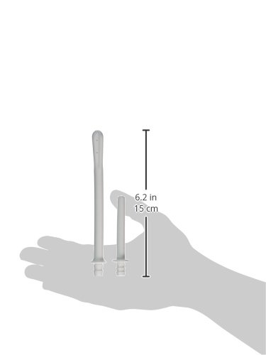 Image of HealthAndYoga Enema Nozzles - Flared (6 inches) & Straight-in (3.2 inches) - Replaceable Enema Supplies for Vaginal & Anal Douche - Eases Constipation - Reusable & Sterilisable (Set of 2) (Pack of 2)