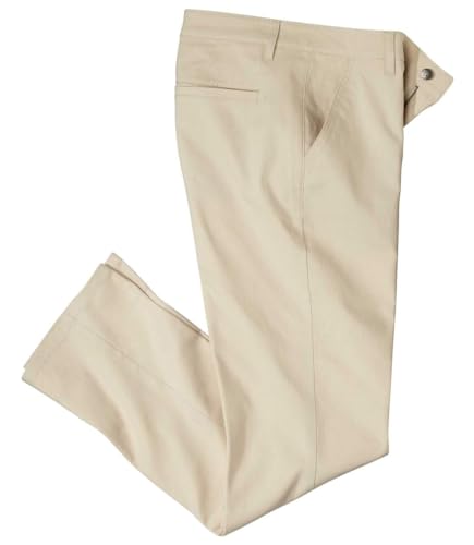 ATLAS FOR MEN - Pantalón Chino Beige - 52