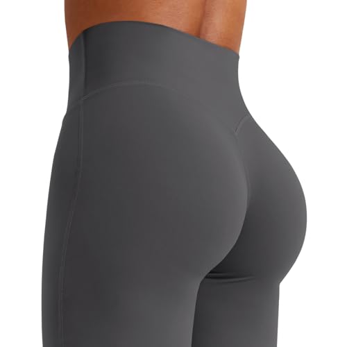 Image of YEOREO Ease Workout Leggings Womens Straight Leggings Eddiy Gym Yoga Pants | 29 inch /31.5 inch /33 inch /35 inch,No Front Seam,High Waist,Buttery,Booty Lifting,Wide Leg