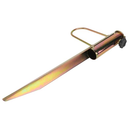 jojofuny Strapazierfähiger Sonnenschirmständer aus Eisen mit Erdspieß für Strand und Garten Stabiler Sonnenschirmhalter für Sicheren Stand im Sand Robuster Outdoor basisanker