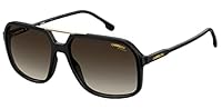 Carrera Unisex CARRERA 229/S Sunglasses, Black Brown, 59 mm