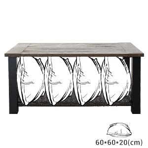 Grand Patio Outdoor Coffee Table 40 In Patio Steel Side Table Modern Rectangle Coffee Table Fit With Patio Conversation Set All Weather With Rattan Storage #TOP2