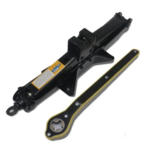 QIUYMGFG Caballete Coche Juego de Llaves de Ahorro de Trabajo Jack Plus de 2 toneladas, Herramientas de Rescate de Emergencia para Mantenimiento de automóviles Gatos para Coches