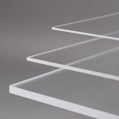 Clear Acrylic Plexiglass 1/4" (0.220) Thick 23 7/8" X 23 7/8" Customer Sizes & we make hole 1/8-1/4-1/2