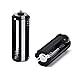 Maxtonser Black Cylindrical Type Plastic Battery Holder for AAA Battery Converter Box Toy Flashlight Lamp Adapter for Case-,AAA Holder