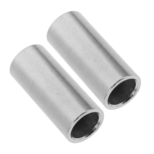 GOOHOCHY 2Pcs Stainless Steel Popcorn Machine Stirring Rod Sleeves Replacement Parts for Commercial Popcorn Machines for Enhanced Stirring Performance