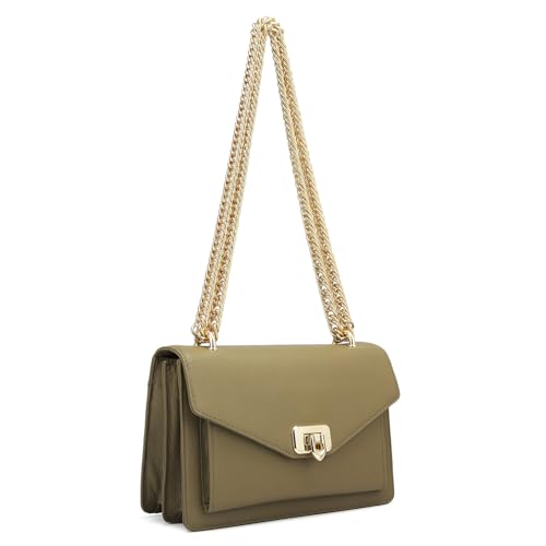 Image of Da Milano Small Leather Shoulder Bag (LB-OR-3011)