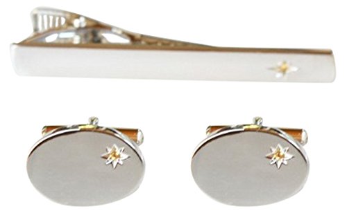 トパーズ　カフリンクス&ネクタイピン2種 Amazon.co.jp: [鎌倉カフス工房] 11月の誕生石 トパーズネクタイ