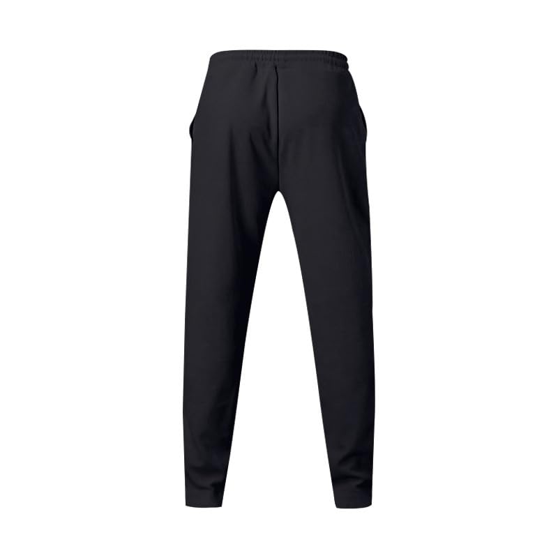 Mens Lightweight Casual Pants Fashion Solid Color Trousers Loose Closed Rope Straight Trousers Spring Autumn3