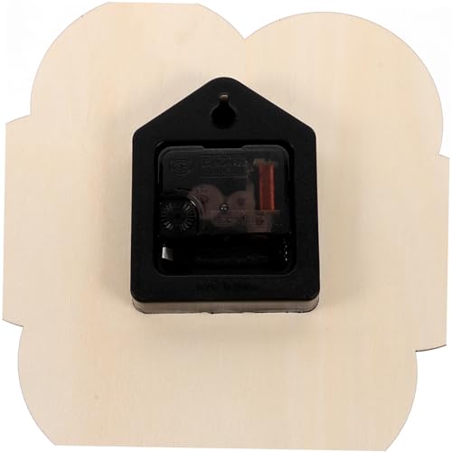 Horloge murale fleurie décorative pour salon et bureau Cabilock