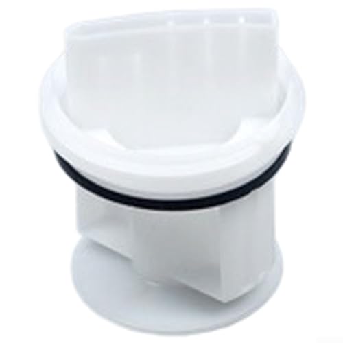 Conjunto de bomba de drenaje compatible con y para lavadoras Siemens con diseños de filtro 605010 y 647920 (blanco)