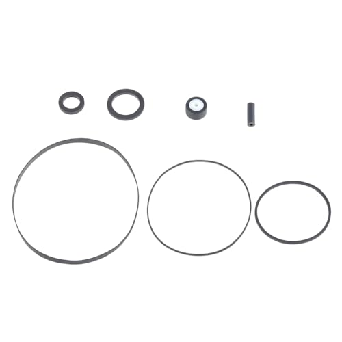 ゴムベルトカセットレコーダー修理メンテナンスゴムベルトピンチローラーセット GF6060 ミックスフラットカセットテープマシン交換用ベルトとプーリー