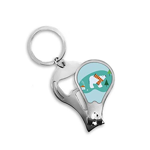 Coupe-ongles ours pour pieds DIYthinker avec motif animal de dessin animé