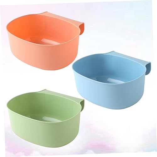 3 cajas colgantes para basura de plástico multifunción miniatura 7