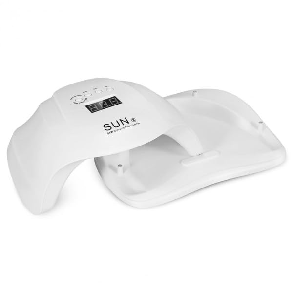 Lampada UV LED 54W per Unghie - Fornetto Professionale per Manicure e Pedicure con 4 Impostazioni Timer e Sensore Compatibile con Tutti i Gel e Semipermanenti