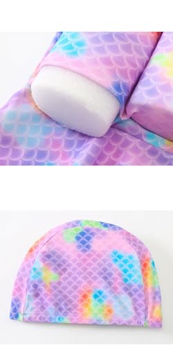 Image of Toddler Kids One-Piece Float Swimsuit with Adjustable Buoyancy UPF 50+ Sun Protection for Beach Pool Boys Girls