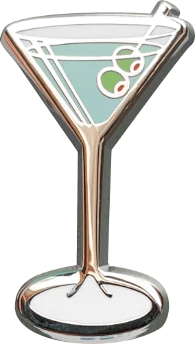 Image of Classic Cocktail Cute Enamel Pins for Bartender Aprons, Jackets, Backpacks and Purses, Shirt and Suit Lapels, Button Badges Brooch Fashion Jewelry
