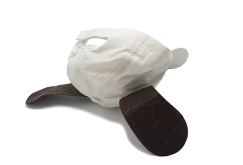 Boné infantil criança kids de 0 a 4 anos ajustável personalizado 3d Cor: Creme-cachorrinho