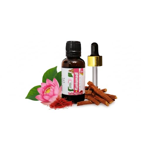 Image of Kumkumadi Oil for Face 25ml, Kumkumadi Tailum for Glowing Skin, Helps Reduce Wrinkles, Pigmentation, Dark Spot Corrector Face Serum for Men & Women