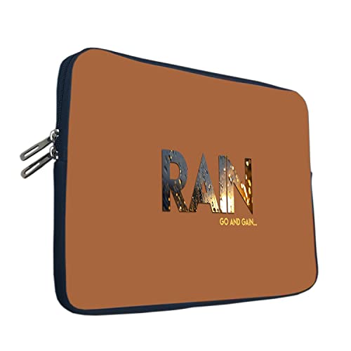 Image of TheSkinMantra Chain Laptop Sleeve Bag Compatible with Laptop /Macbooks /Chrombook /Notebook /Zbook (13.3 Inch [Chain], Go & gain)