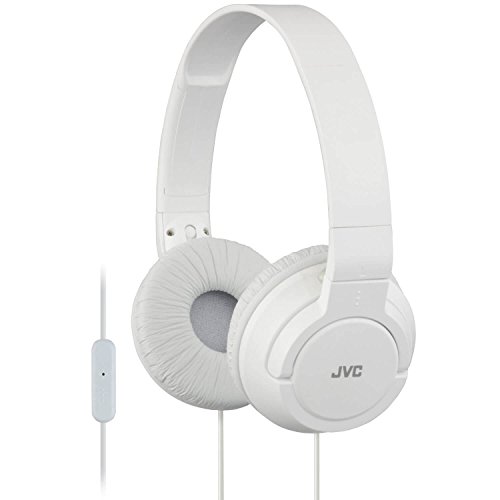 Casque JVC HA-SR185 Blanc Filaire : Fini les Panne de Batterie en Appel