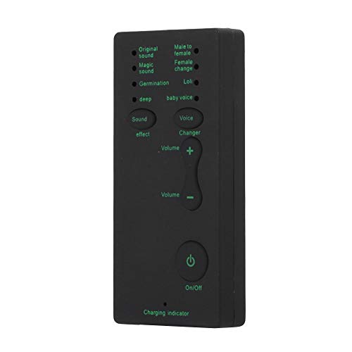 Changeur de voix, diffusion de carte son portable, interface de câble de conversion 3,5 mm pour parler et se divertir avec des amis, jeux en ligne Cover