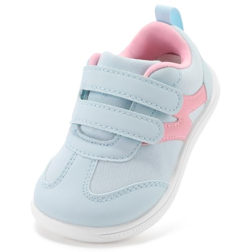 Image of STQ KIDS Toddler Lightweight Slip on Sneakers: Boys Barefoot Shoes Kids Walking Shoes Boy Sneakers, Toddler First Walking Shoe Comfort Tennis Activities
