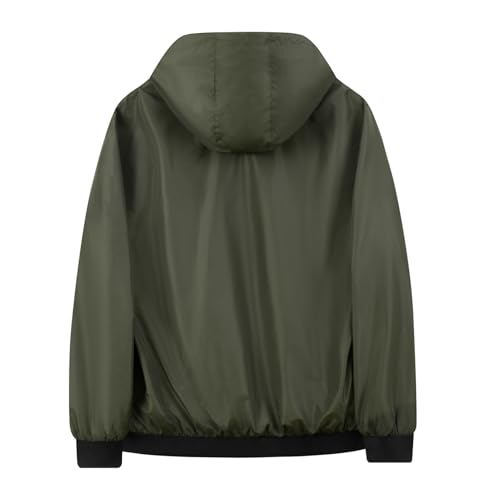 Image of MADHERO Mens Windbreaker Jacket Lightweight 90s Retro Wind Breakers