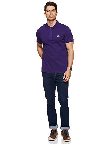 Image of Lacoste Men's Classic Pique Slim Fit Short Sleeve Polo Shirt