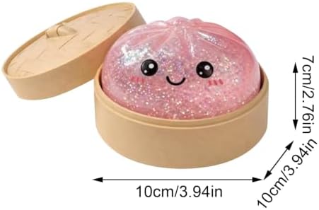 2026 New Dumpling Squeeze Toy, Mystery Fidget Steamer Box (A-1) - 1
