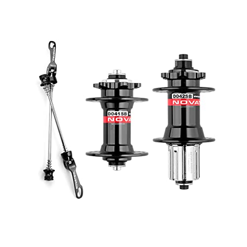 Bibike Novatec D041Sb/D042Sb Hub 28/32/36 Hole Qucik Release Hub Front 100Mm/Rear 135Mm #TOP26