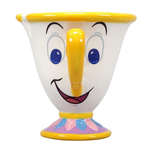 Disney Classic - Tazas con forma de La Bella y la Bestia - Chip